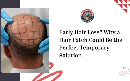 Early Hair Loss? Why a Hair Patch Could Be the Perfect Temporary Solution