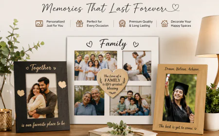 Why Custom Photo Frames Are the Perfect Way to Preserve Your Precious Memories