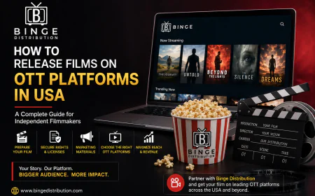How to Release Films on OTT Platforms in USA: A Complete Guide for Independent Filmmakers