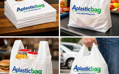 How USA Supermarkets Benefit from Custom Printed T-Shirt Bags