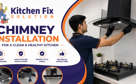 Chimney Installation in Greater Noida by Kitchen Fix Solution – Safe, Fast & Expert Service