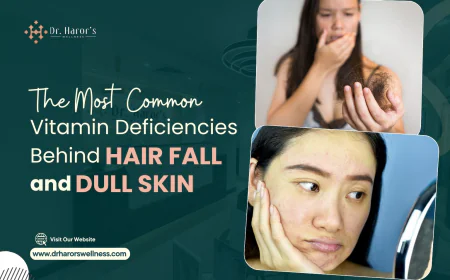 The Most Common Vitamin Deficiencies Behind Hair Fall and Dull Skin