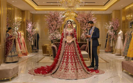 Bridal Lehenga Dallas Elegant Designer Wedding Wear