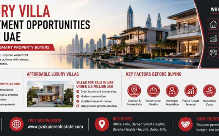 Luxury Villa Investment Opportunities in the UAE: A Guide for Smart Property Buyers