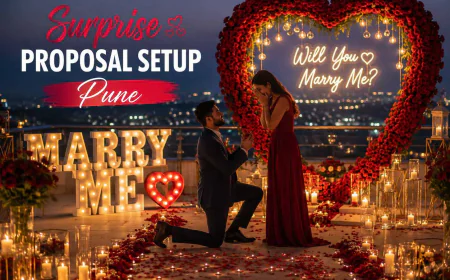 Surprise Proposal Setup Pune: Create a Magical Moment with Bash Uncle