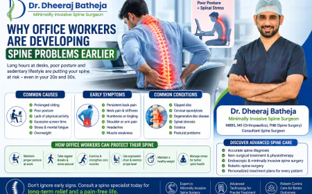 Why Office Workers Are Developing Spine Problems Earlier