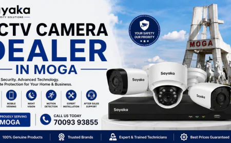 CCTV Camera Dealer in Moga: How to Choose the Right One