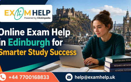 Online Exam Help in Edinburgh for Smarter Study Success