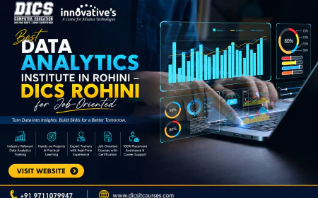 Best Data Analytics Institute in Rohini – DICS Rohini for Job-Oriented