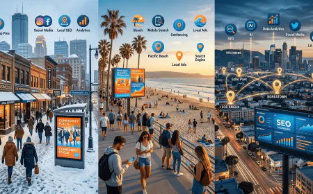 Digital Marketing in Minneapolis, San Diego, and Los Angeles
