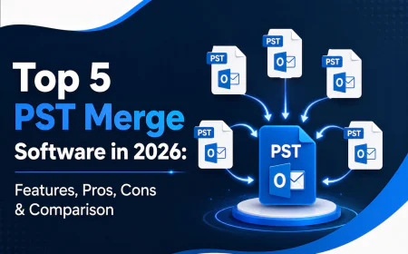 Top 5 PST Merge Software in 2026: Features, Pros, Cons & Comparison