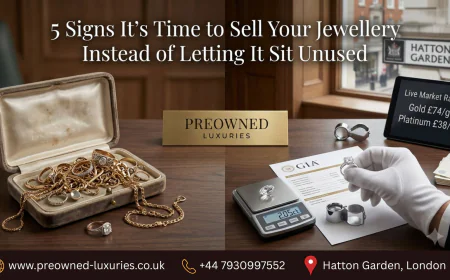 5 Signs It’s Time to Sell Your Jewellery Instead of Letting It Sit Unused