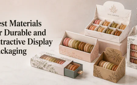 Best Materials for Durable and Attractive Display Packaging