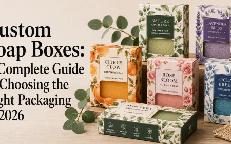 Custom Soap Boxes: A Complete Guide to Choosing the Right Packaging in 2026