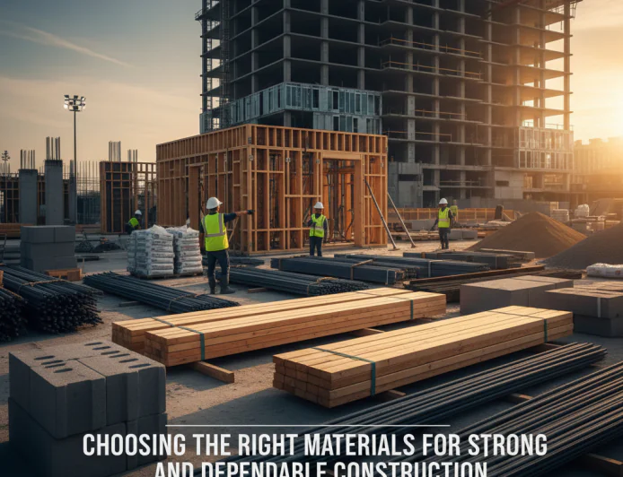 How to Choose the Right Building Materials for Any Construction Project