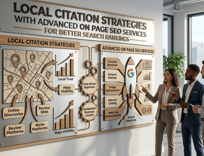 Local Citation Strategies with Advanced On Page SEO Services for Better Search Rankings