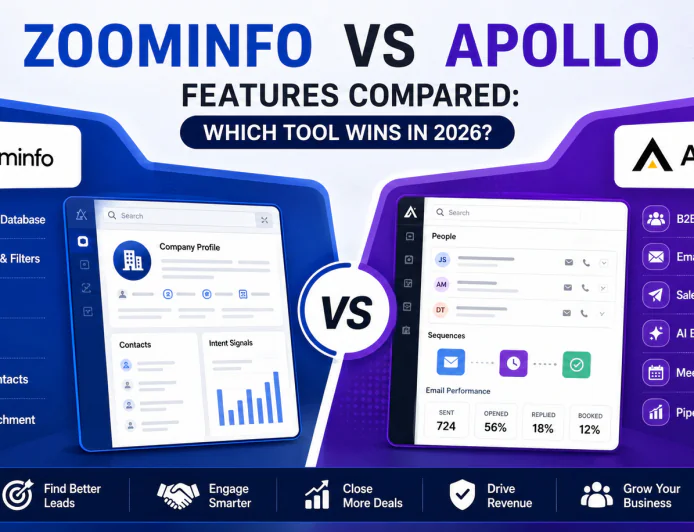 ZoomInfo vs Apollo Features Compared: Which Tool Wins in 2026?