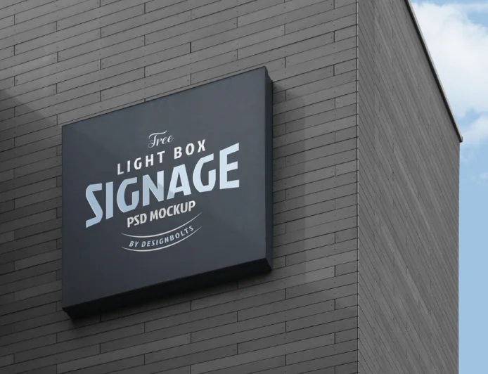Custom Signage with Professional Installation for Business Branding