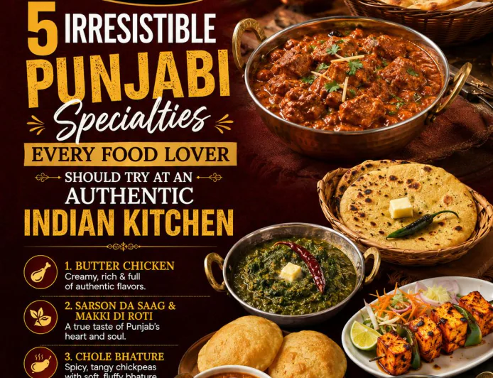 5 Irresistible Punjabi Specialties Every Food Lover Should Try at an Authentic Indian Kitchen