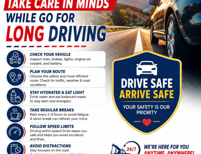 Tips You Should Keep in Mind Before Going for a Long Drive