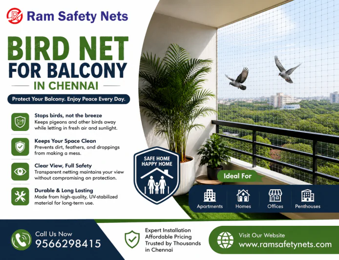 Choosing the Right Safety Net Service for Your Chennai Home