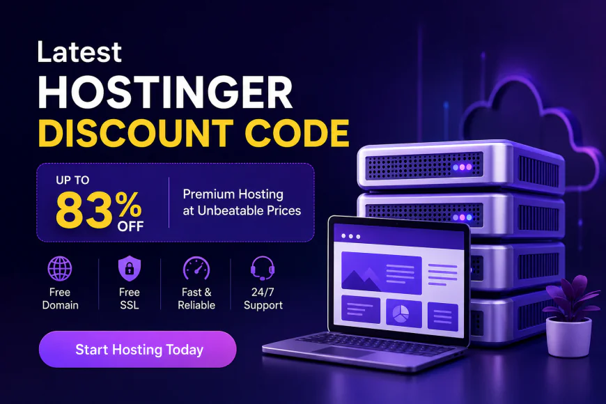 Latest Hostinger Discount Code (2026): Save Big on Web Hosting