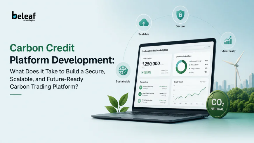 Carbon Credit Platform Development: What Does It Take to Build a Secure, Scalable, and Future-Ready Carbon Trading Platform?