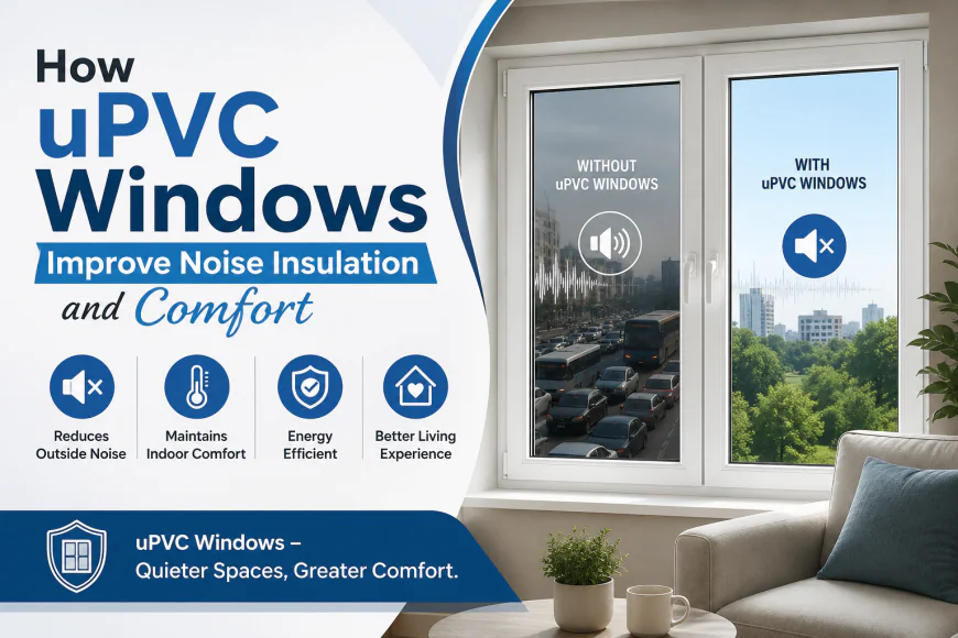 How uPVC Windows Improve Noise Insulation and Comfort