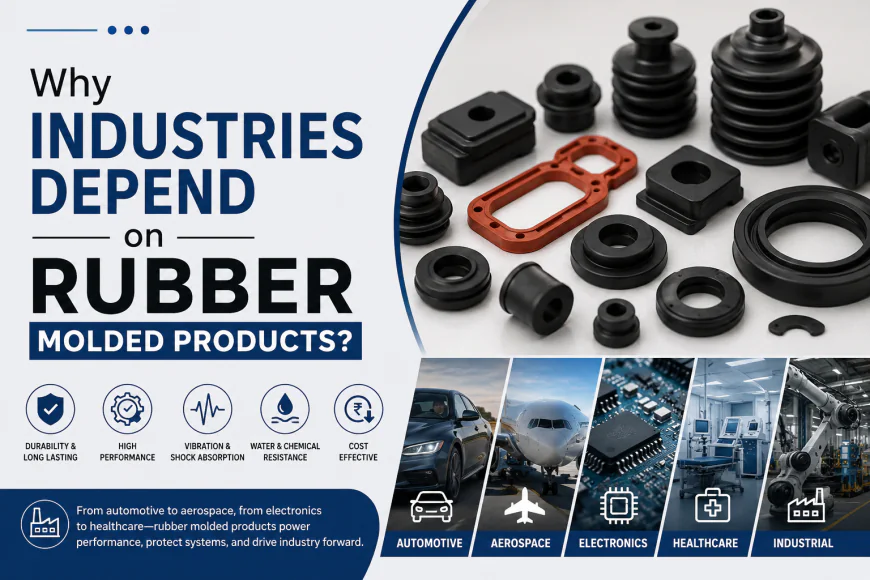 Why Industries Depend on Rubber Molded Products?