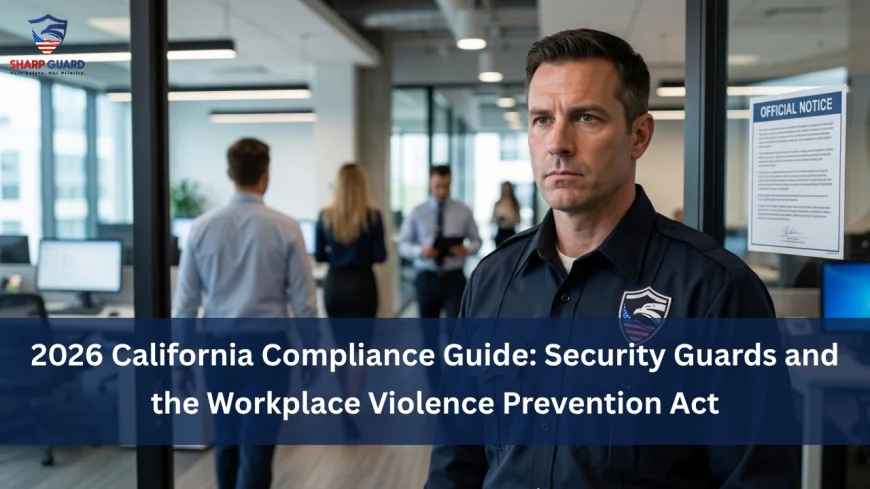 2026 California Compliance Guide: Security Guards and the Workplace Violence Prevention Act
