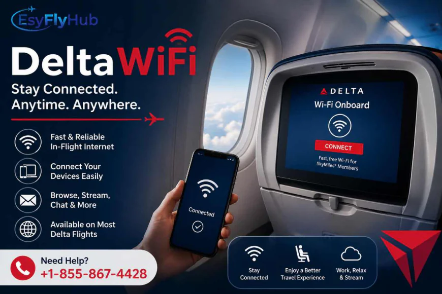 DeltaWiFi: Your Complete Guide to Delta's In-Flight Wi-Fi
