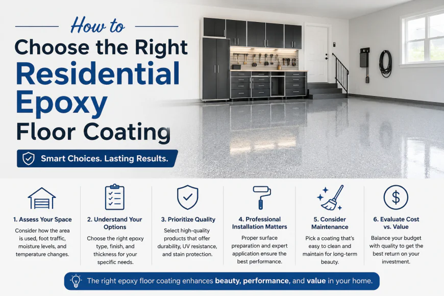 How to Choose the Right Residential Epoxy Floor Coating