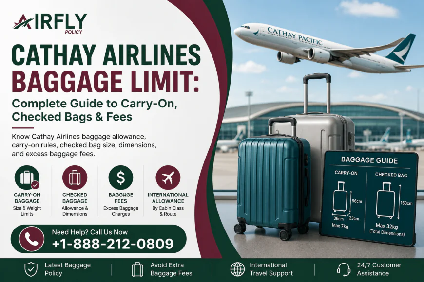 Cathay Airlines Baggage Limit: Complete Guide to Carry-On, Checked Bags & Fees