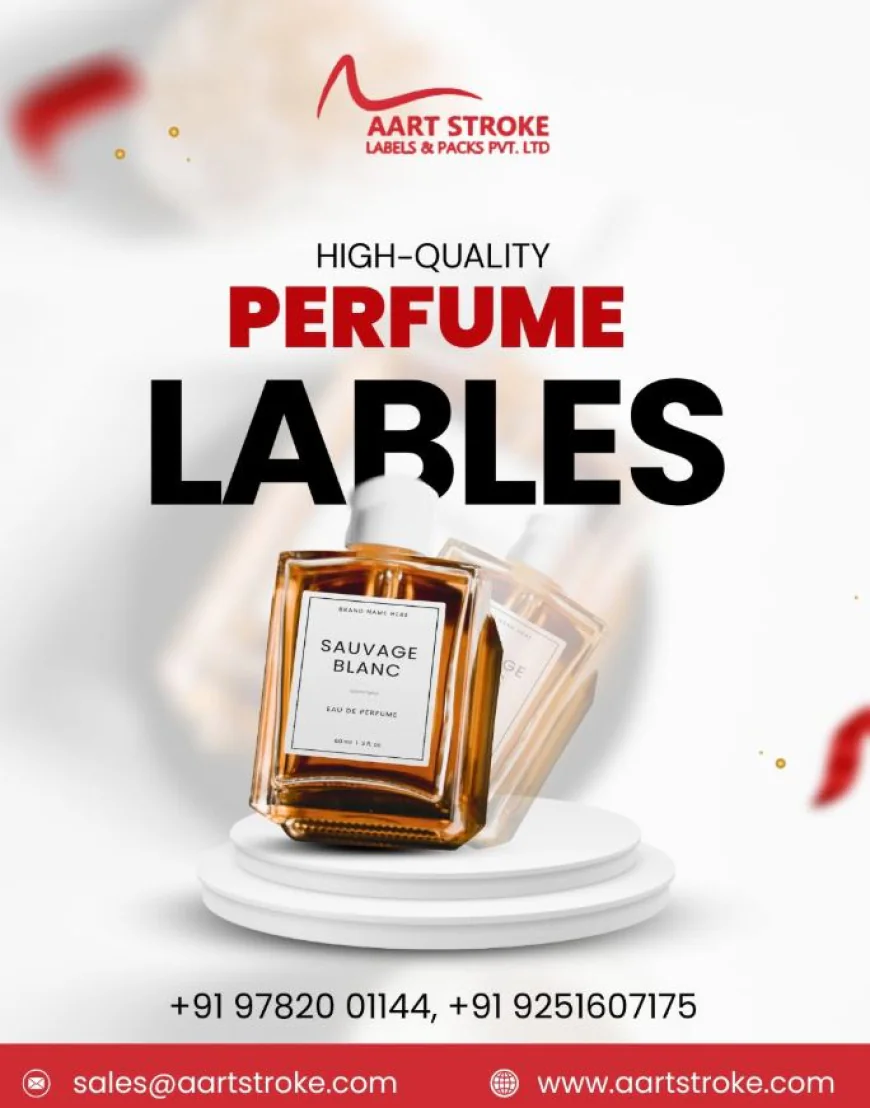 Perfume Label Printing – Premium Quality Labels for Every Perfume Brand
