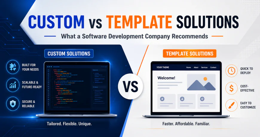 Custom vs Template Solutions: What a Software Development Company Recommends
