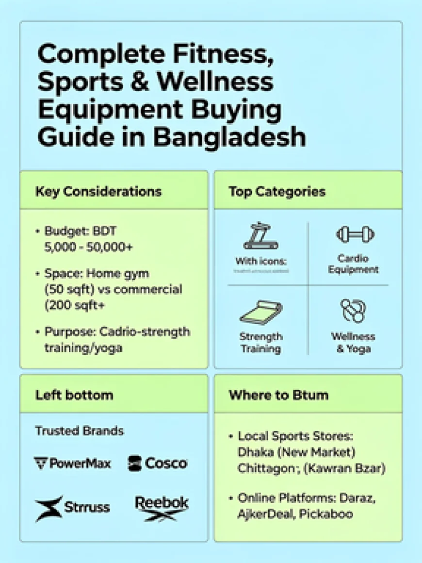 Complete Fitness, Sports & Wellness Equipment Buying Guide in Bangladesh