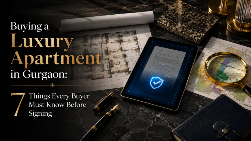 Buying a Luxury Apartment in Gurgaon: 7 Things Every Buyer Must Know Before Signing