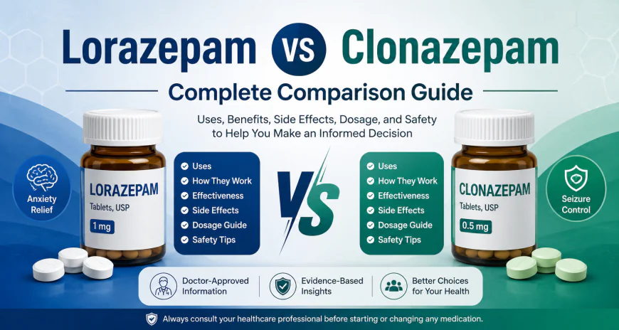 Lorazepam vs Clonazepam: A Comparison