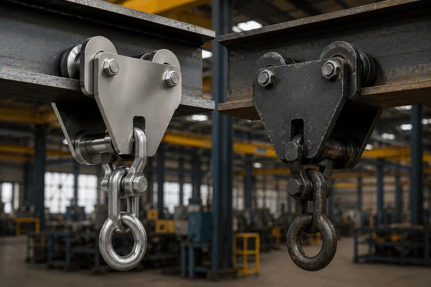 Stainless Steel vs Carbon Steel: When the T-316 Beam Clamp Is Worth It