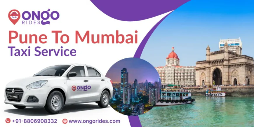 Pune to Mumbai Taxi | Book Online Today