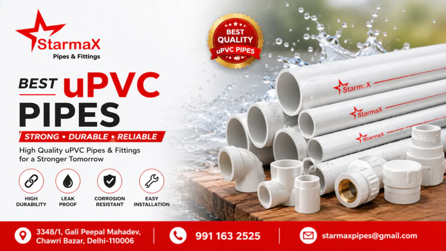 Why Choose the Best uPVC Pipes for Your Plumbing Needs? | Starmax