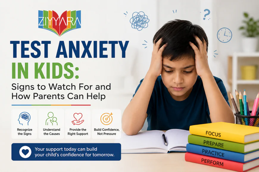 Test Anxiety in Kids: Signs to Watch For and How Parents Can Help