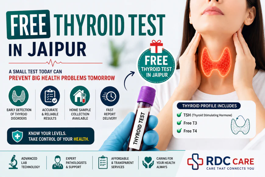 Free Thyroid Test in Jaipur: A Smart Step Towards Better Hormonal Health in 2026