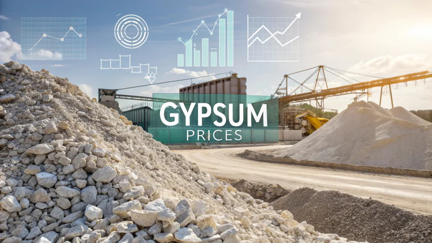 Gypsum Prices Index Analysis with Quarterly Trend and Forecast Prices Chart