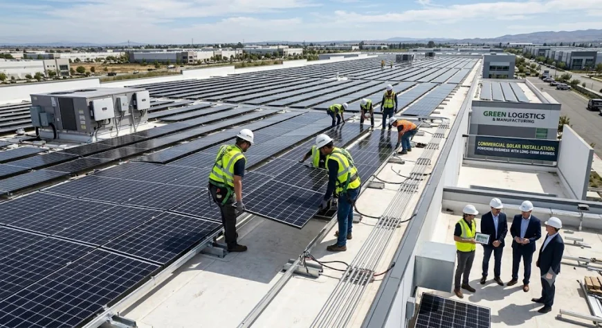 Commercial Solar Panel Installation for Long-Term Savings