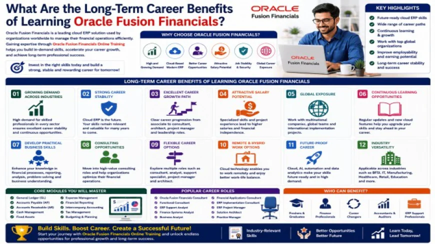 What Are the Long-Term Career Benefits of Learning Oracle Fusion Financials?