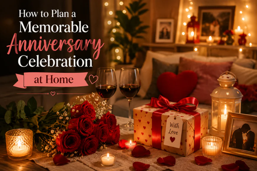 How to Plan a Memorable Anniversary Celebration at Home