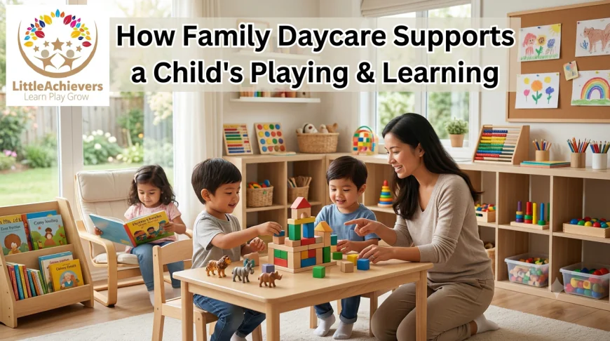 How Family Daycare Supports a Child's Playing & Learning
