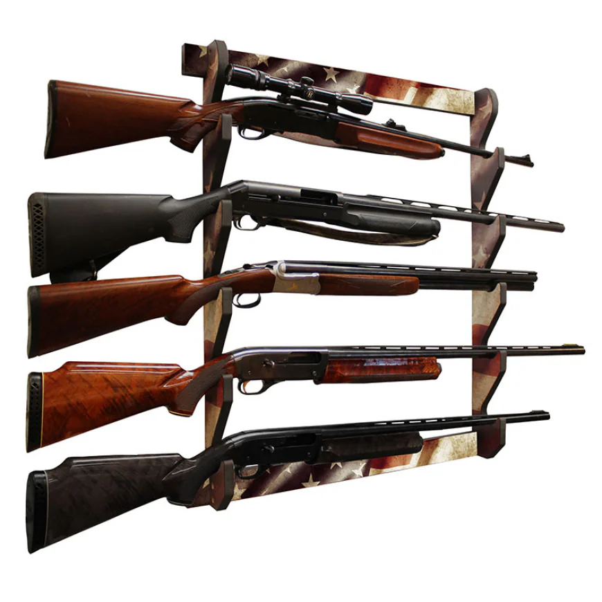 The Heritage of Fine Display: Inside the 5-Gun Wall-Mounted Storage Rack