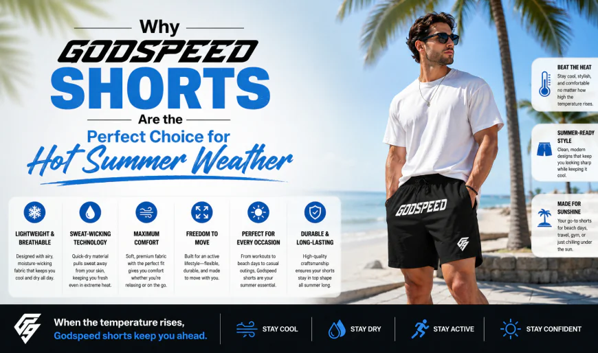 Mastering Summer Fashion with Premium Godspeed Shorts
